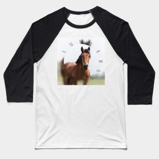 Sorrel horse on pasture Baseball T-Shirt